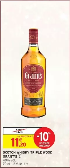 Grant's - Scotch Whisky Triple Wood