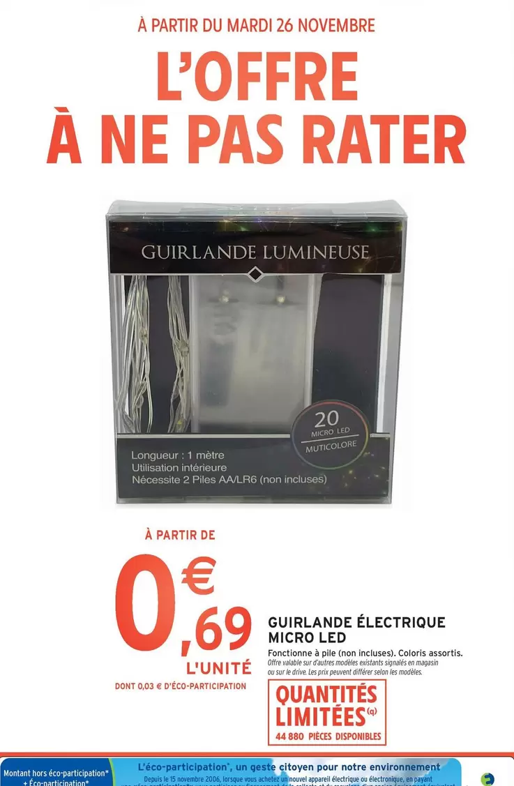 Signal - Guirlande Électrique Micro Led