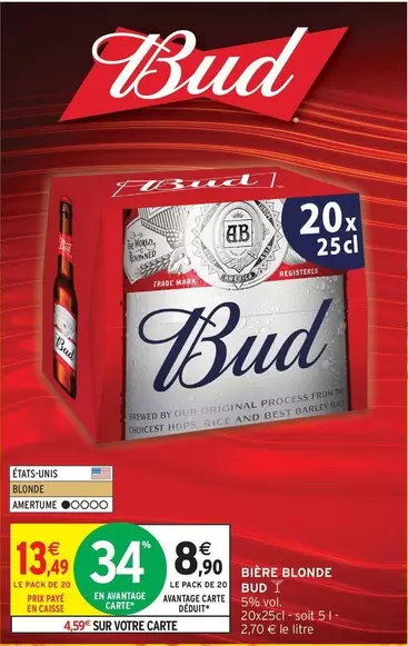 Bud - Bière Blonde