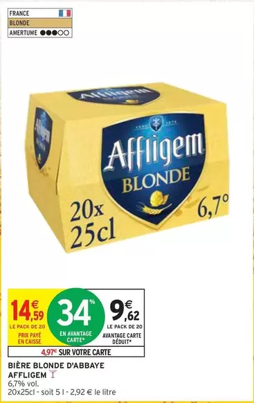 Affligem - Biere Blonde D'abbaye