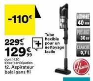 Hoover - Aspirateur Balai Sans Fil