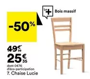 Chaise Lucie