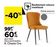 Chaise Ora