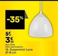 Suspension Luna