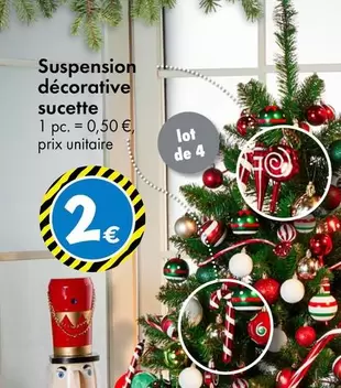 Suspension Décorative Sucette  offre à 0,5€ sur TEDi