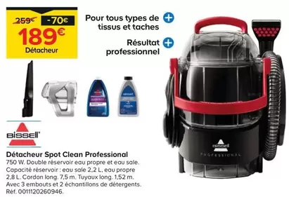 TOUS - Détacheur Spot Clean Professional