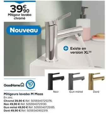 Goodhome - Mitigeur Lavabo M Maza