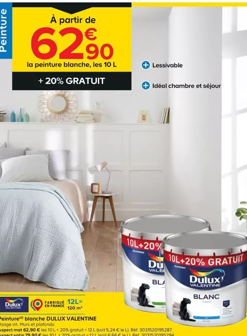 Dulux - Menuture Blanche