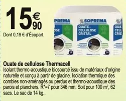 Ouate De Cellulose Thermacell offre à 15,9€ sur Tridôme