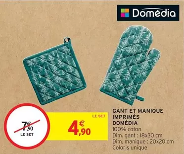 Dim - Gant Et Manique Imprimés offre à 4,9€ sur Intermarché Hyper