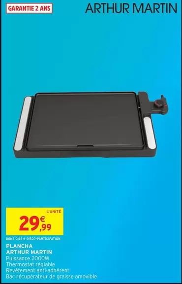 Plancha offre à 29,99€ sur Intermarché Hyper