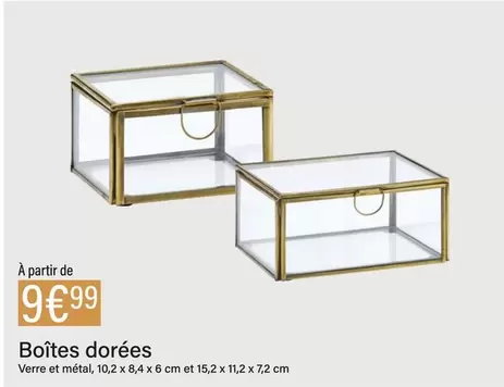 Boîtes Dorées offre à 9,99€ sur Monoprix