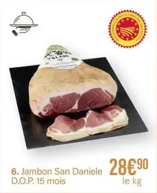 Jambon San Daniele D.o.p. offre à 28,9€ sur Monoprix