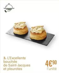 L'excellente Bouchée De Saint-jacques Et Pleurotes offre à 4,9€ sur Monoprix