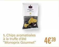 Monoprix - Chips Aromatisées À La Truffe D'été offre à 4,39€ sur Monoprix