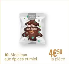 Moelleux Aux Épices Et Miel offre à 4,5€ sur Monoprix