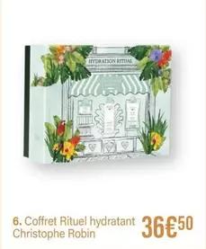 Coffret Rituel Hydratant Christophe Robin offre à 36,5€ sur Monoprix