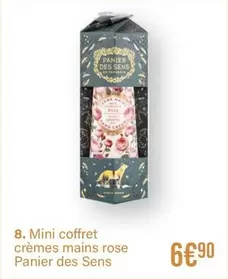 Mini Coffret Crèmes Mains Rose offre à 6,9€ sur Monoprix