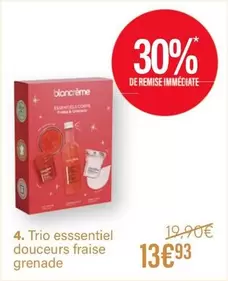 Trio Essentiel Douceurs Fraise Grenade offre à 13,93€ sur Monoprix