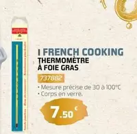 I French Cooking Thermomètre À Foie Gras offre à 7,5€ sur Eureka Ma Maison