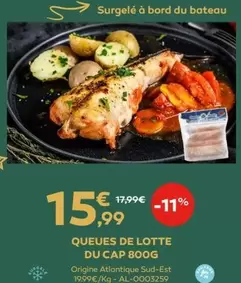 Cap - Queues De Lotte Du offre à 15,99€ sur Cabesto