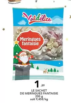 Le Sachet De Meringues Fantasie