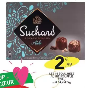 Suchard - Les 14 Bouchées Au Riz Souffle