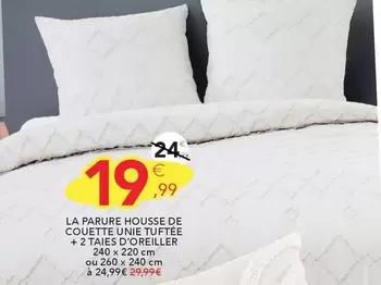 Parure Housse De Couette Unie TWFTEE avec 2 Taies D'oreiller - Élégance et Confort pour votre Chambre