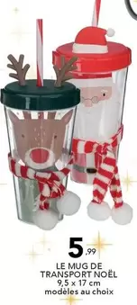 Le Mug De Transport Noël