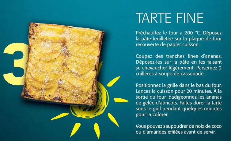 Tarte Fine offre sur Colruyt