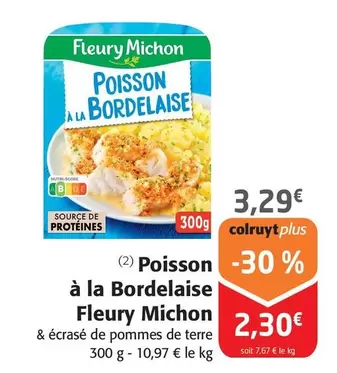 Fleury Michon - Poisson À La Bordelaise offre à 3,29€ sur Colruyt