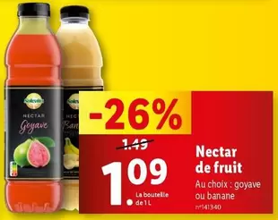 Solevita - Nectar De Fruit offre à 1,09€ sur Lidl