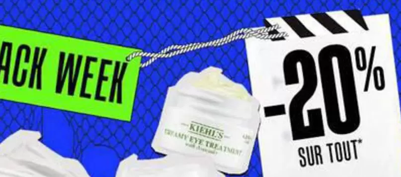  offre sur Kiehl's