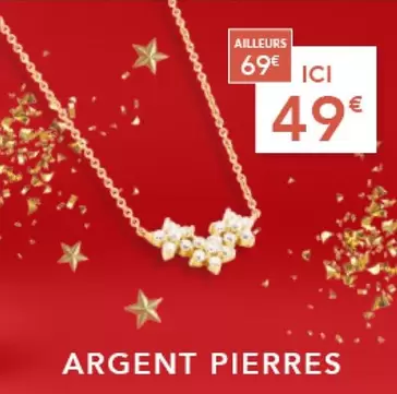 Argent Pierres offre à 49€ sur Trésor Bijoux