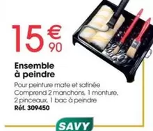 Ensemble À Peindre offre à 15,9€ sur Brico Pro