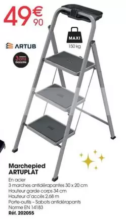 Marchepied offre à 49,9€ sur Brico Pro