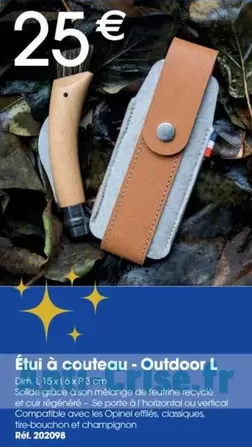 Dim - Étui À Couteau - Outdoor L offre à 25€ sur Brico Pro