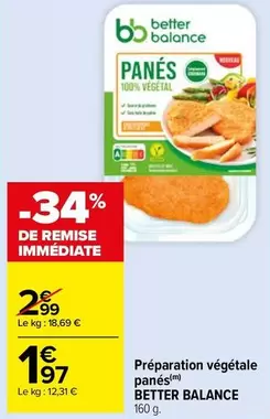 Préparation Végétale Panés offre à 1,97€ sur Carrefour Market