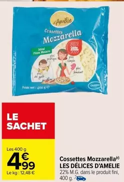 Fini - Cossettes Mozzarella offre à 4,99€ sur Carrefour Market