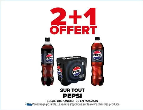 Pepsi - Sur Tout offre sur Carrefour Market