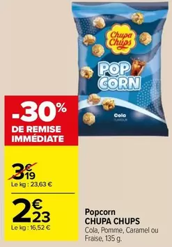 Chupa Chups - Popcorn offre à 2,23€ sur Carrefour Market