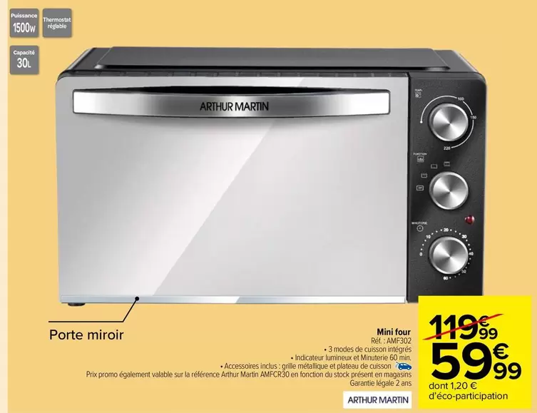 Promo - Mini Four offre à 59,99€ sur Carrefour Market