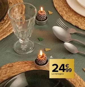 La Ménagère offre à 24,99€ sur Carrefour