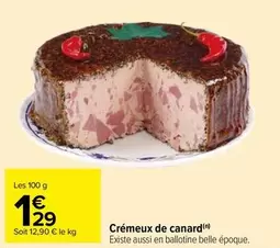 Canard - Crémeux De offre à 1,29€ sur Carrefour