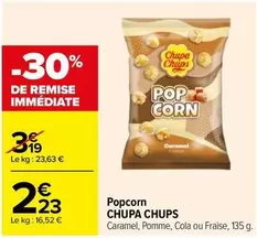 Chupa Chups - Popcorn offre à 2,23€ sur Carrefour