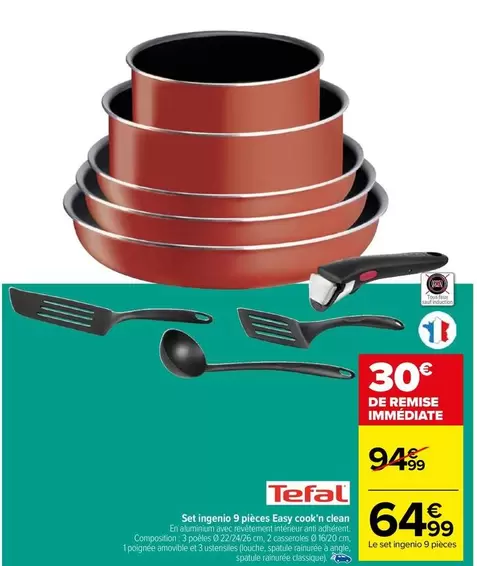 TOUS - Set Ingenio 8 Pièces Easy Goûne offre à 64,99€ sur Carrefour