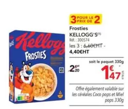 Kellogg's -  - offre à 2,2€ sur Metro