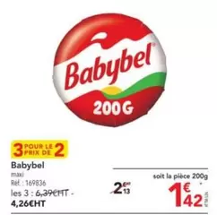 Babybel -  - offre à 2,13€ sur Metro