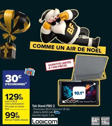 Logicom - Tab Stand Pro 2 offre à 99,99€ sur Carrefour Express