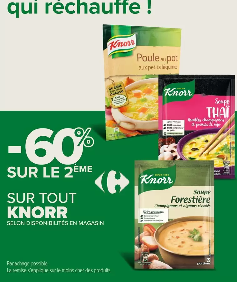 Knorr - Sur Tout offre sur Carrefour Express